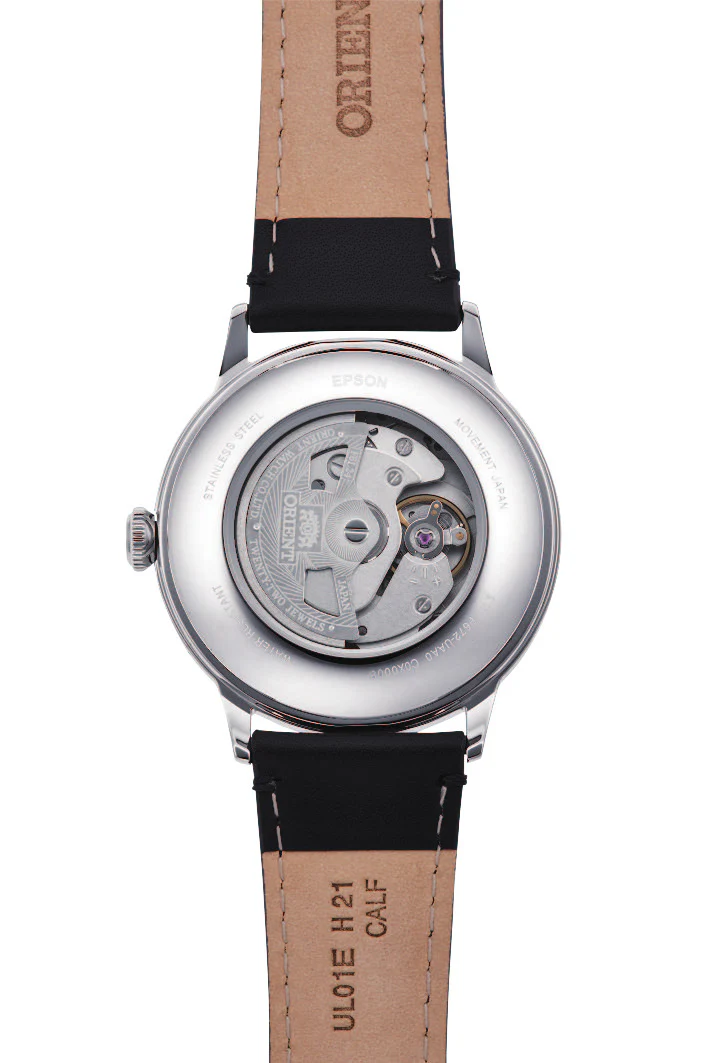 ORIENT RA-AC0022S Bambino Classic Automatic Gents Leather Strap Watch - Image 3