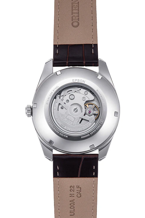 ORIENT RA-BA0005S  Contemporary Automatic  Leather Strap Watch - Image 3