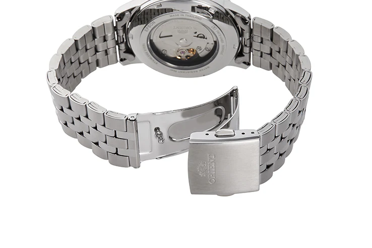 ORIENT RA-AC0F02S Contemporary Automatic Gents Metal Bracelet Strap Watch - Image 3