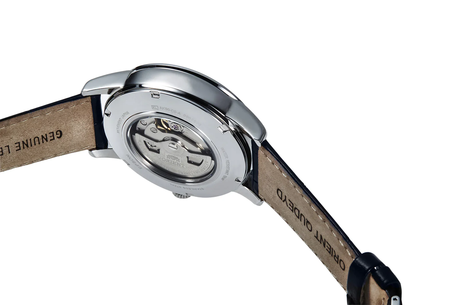 ORIENT RA-AK0011D Sun & Moon Classic Automatic Gents Leather Strap Watch - Image 3