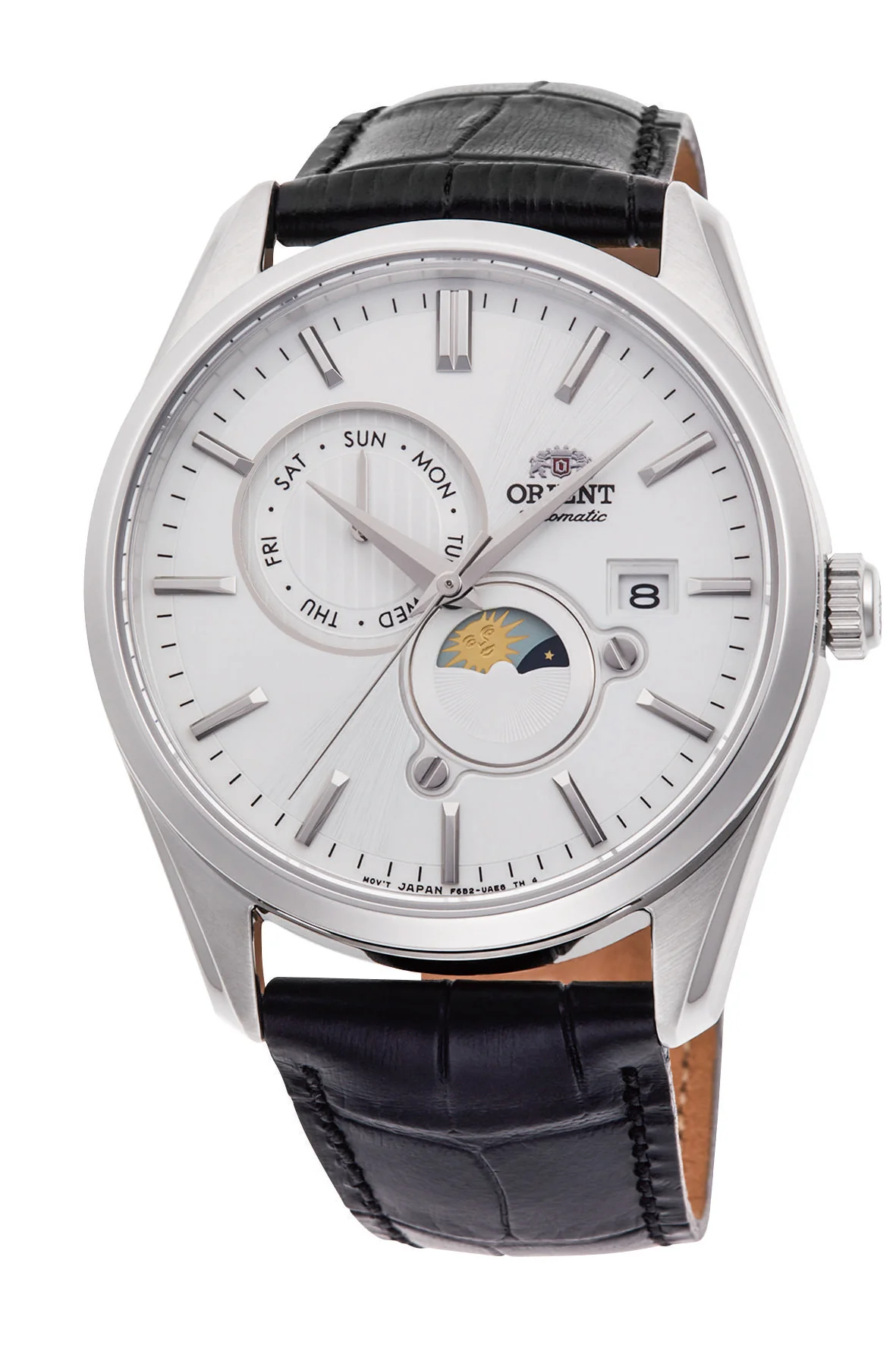 ORIENT RA-AK0310S  Contemporary Automatic Gents Leather Strap Watch