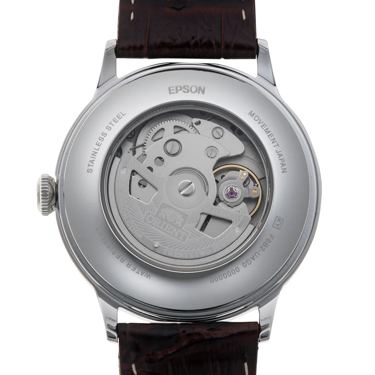 ORIENT RA-AK0705R Classic Multi-function Automatic Leather Strap Watch - Image 2