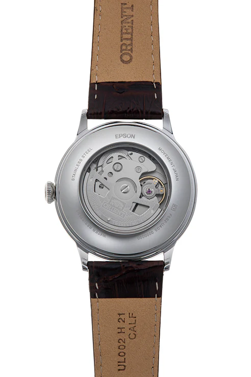 ORIENT RA-AK0705R Classic Multi-function Automatic Leather Strap Watch - Image 3