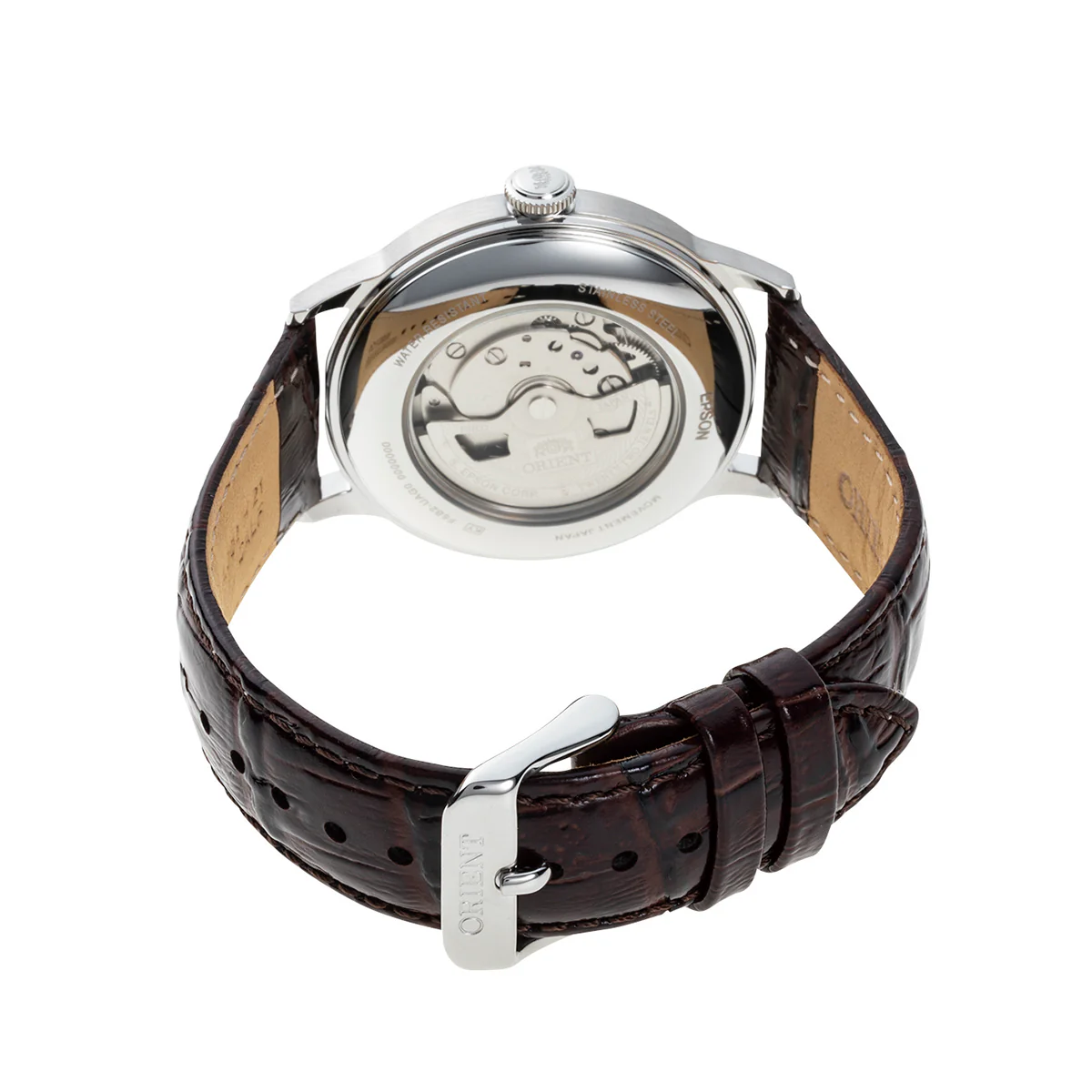 ORIENT RA-AK0705R Classic Multi-function Automatic Leather Strap Watch - Image 4
