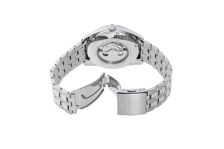 ORIENT RA-BA0003L Contemporary Multi-year Calendar Automatic Bracelet Chain Watch - Image 2