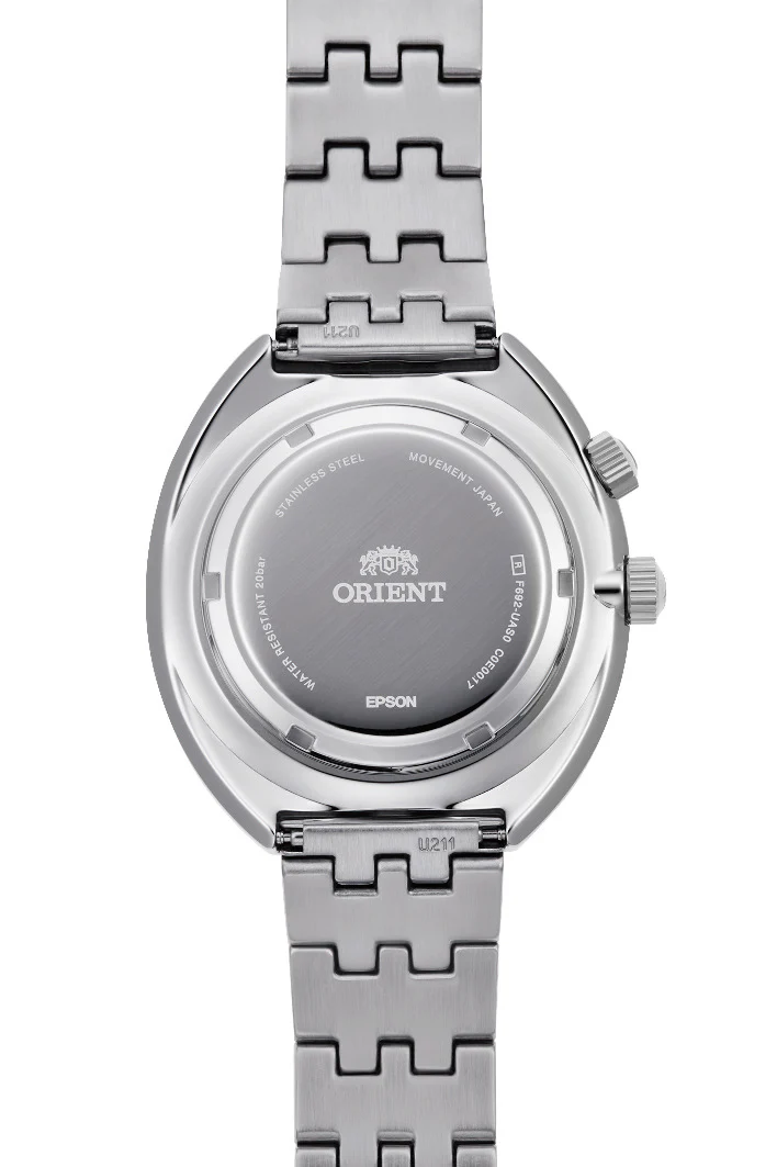 ORIENT RA-AA0E03L World Map Revival Automatic Gents Metal Bracelet Strap Watch - Image 3