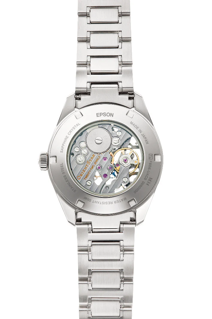 ORIENT STAR RE-AZ0101N full skeleton Contemporary Automatic Gents Metal Strap Watch - Image 4